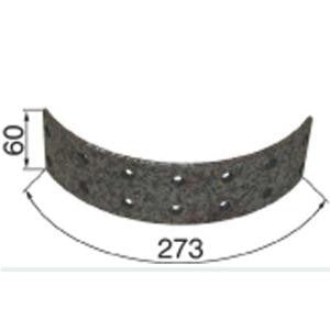 Bremsbelag 1397340829 hinten zu Steyr 273 mm – Bremsbeläge für Traktor Ersatzteil
