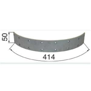 Bremsbelag 192341001 hinten zu Steyr 414 mm – Bremsbeläge für Traktor Ersatzteil