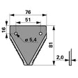 Steyr Mähmesserklinge glatt 1180720084 – Klingen für Balkenmäher Ersatzteil