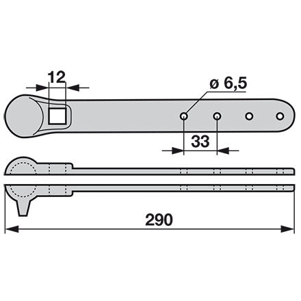 Steyr Treibstangenbänder- Set 1192780038 – Sonstiges für Traktor Ersatzteil