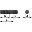Stehbolzen M10 x 35 mm, Güte 8.8 Stahl blank, DIN939 – Schrauben Ersatzteil