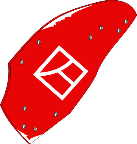 Streichblech-Hinterteil - 12'' - 16'' - links KK063271 zu Kverneland