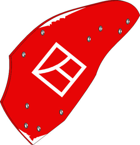 Streichblech-Hinterteil - 12'' - links KK063273 zu Kverneland
