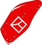 Streichblech-Hinterteil - 12'' - links KK07328194 zu Kverneland