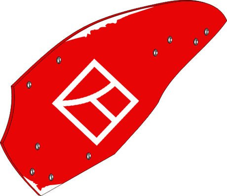 Streichblech-Hinterteil - 14'' - 16'' - links KK063215 zu Kverneland