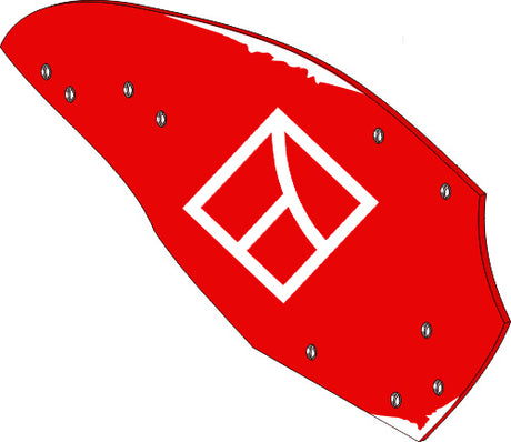 Streichblech-Hinterteil - 14'' - 16'' - rechts KK063212 zu Kverneland