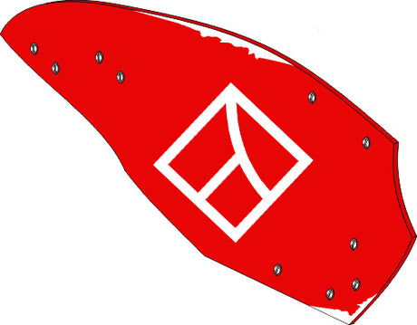 Streichblech-Hinterteil - 14'' - 18'' - rechts KK063283 zu Kverneland