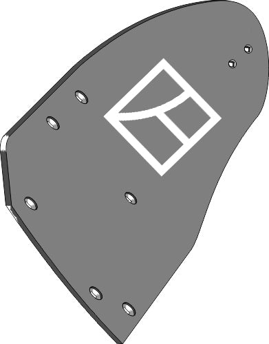 Streichblech-Hinterteil B30B L - links 3441031 zu Lemken