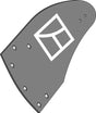 Streichblech-Hinterteil BU1B L - links 3440713 zu Lemken