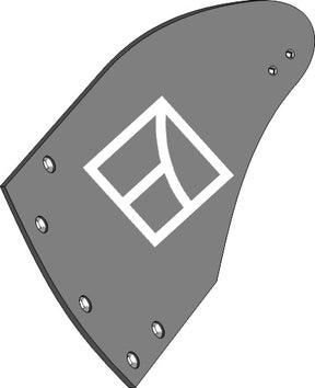 Streichblech-Hinterteil BU2B L - links 3440711 zu Lemken