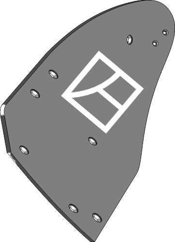 Streichblech-Hinterteil C40B L - links 3441141 zu Lemken