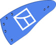 Streichblech-Hinterteil HRP-326PL - links 2701.28.02 zu Rabe