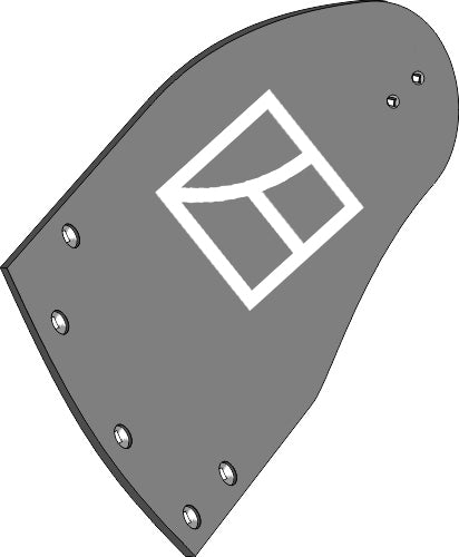 Streichblech-Hinterteil NBU1B L - links 3440719 zu Lemken