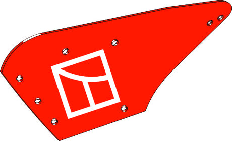 Streichblech-Hinterteil - links 612039 zu Kuhn