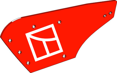 Streichblech-Hinterteil - links 616105 zu Kuhn