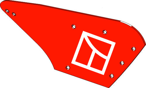 Streichblech-Hinterteil - rechts 612038 zu Kuhn