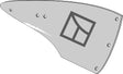 Streichblech-Hinterteil - rechts 950 02491 zu Fiskars