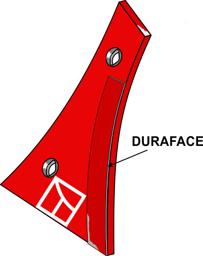 Streichblech-Vorderteil DURAFACE - rechts KK073250 zu Kverneland