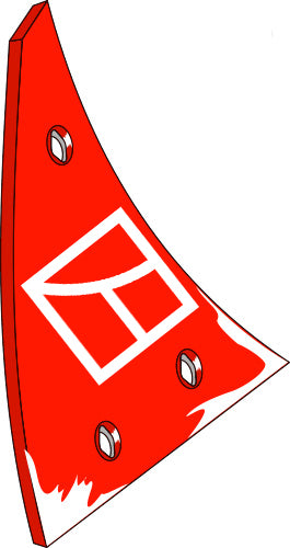 Streichblech-Vorderteil - links 619121 zu Kuhn