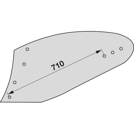 Mollblech links WS234L zu Regent – Mollbleche Ersatzteil