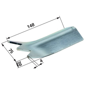 Streuzinke L 148 x B 75 x S 4 mm passend zu Schicht – Zinken Ersatzteil