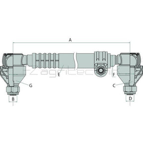 Spurstange 886800M92 zu Massey Ferguson – Landtechnik Ersatzteil