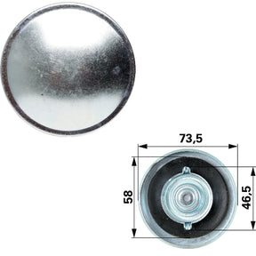 Tankdeckel 83961128 zu Ford – Sonstiges für Traktor Ersatzteil