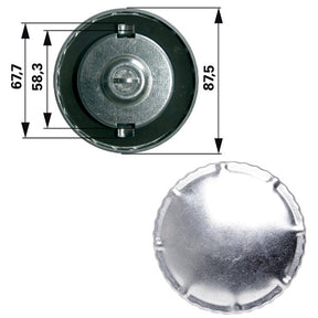 Tankdeckel 1188550066 zu Steyr – Sonstiges für Traktor Ersatzteil
