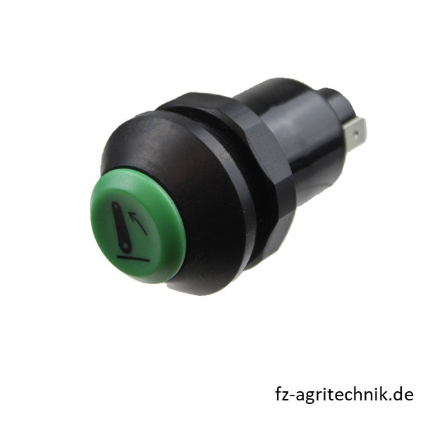 Druckknopfschalter Taster grün Heben – Schalter für Traktor Ersatzteil