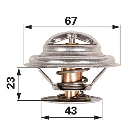 Thermostat 04224846 zu Deutz – Deutz Ersatzteile Ersatzteil