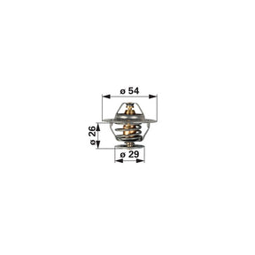 Thermostat 98463637, 87608577, 5088484 zu Case IH – Thermostate Ersatzteil