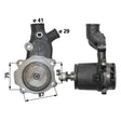 Wasserpumpe U5MW0108 mit Dichtung zu Manitou – Wasserpumpen Ersatzteil