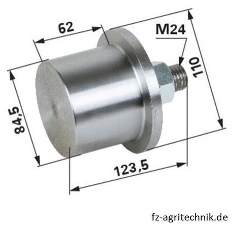 Umlenkrolle 7004001 zu Hagedorn – Lager Ersatzteil