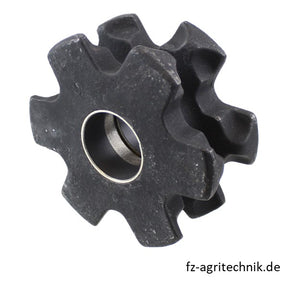 Umlenkrolle 09260053 offen - 11 x 31 mm - AD 130 x ID 40 mm - zu Bergmann – Landtechnik Ersatzteil