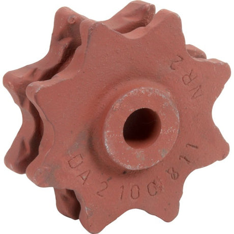 Umlenkrolle 255185 offen - 8 x 24 mm - AD 140 x ID 25 mm - zu Fella – Landtechnik Ersatzteil