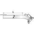 Saugrohr 60° gebogen, 6 Zoll, 3,5 m – Bauer Ersatzteil