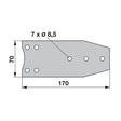 Verbindungsblech L 170 x B 70 mm anstelle von Nussmüller 05-11=378N – Landtechnik Ersatzteil