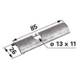 Zinkenhalter KB0805014 zu Vicon – Halter für Kreiselheuer Ersatzteil