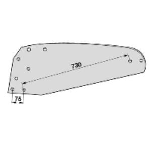 Streichblech links P93.002.02 zu Vogel&Noot