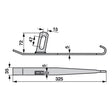 Vogel & Noot 1104212030 Gleitsohle links – Pflug Ersatzteil