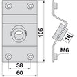 Vogel&Noot Lagerhalter oben FG2.258.00 – Halter für Balkenmäher Ersatzteil