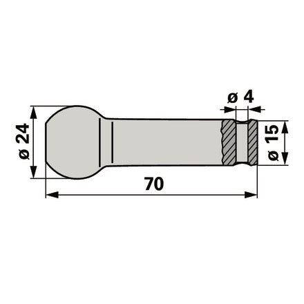 Vogel&Noot Mitnehmerzapfen F6300901 – Sonstiges für Balkenmäher Ersatzteil