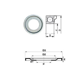 Vogel&Noot Nilosring 780180 – Lager Ersatzteil