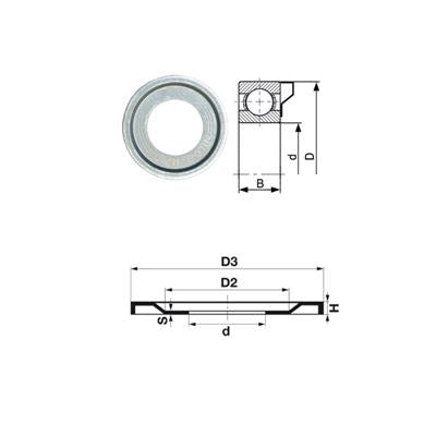 Vogel&Noot Nilosring 780180 – Lager Ersatzteil