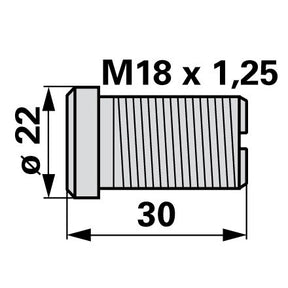 Vogel&Noot Pufferschraube F631503 – Landtechnik Ersatzteil