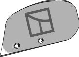 Vorschälerblech - links 91804 zu Agrolux