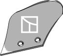 Vorschälerblech - links MF3940767 zu Massey Ferguson