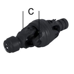 Weasler Weitwinkelgelenk 1501-7906-00 AW36-80 – Sonstiges für Gelenkwelle Ersatzteil