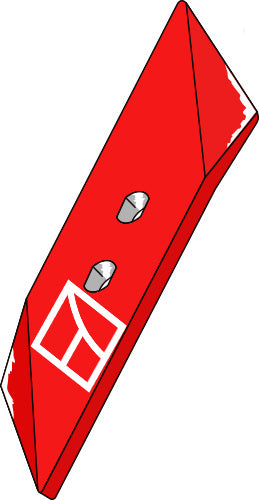 Wechselspitze 65x12 - rechts KK053090 zu Kverneland