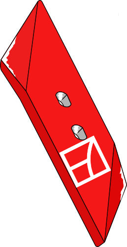 Wechselspitze 70x13 - links KK063090 zu Kverneland